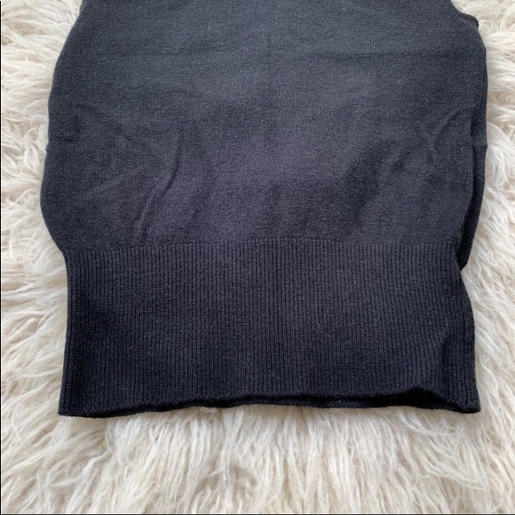 Catherine Malandrino sleeveless knit turtleneck M - Picture 4 of 4